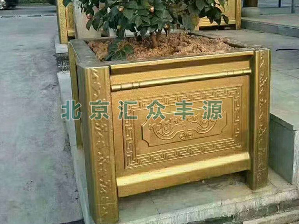 水泥花箱